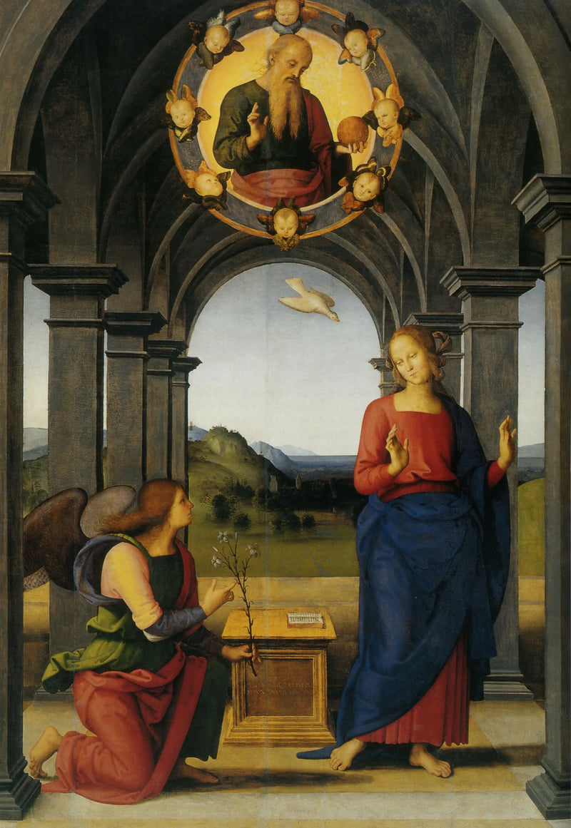 Fano Zvěstování - Pietro Perugino