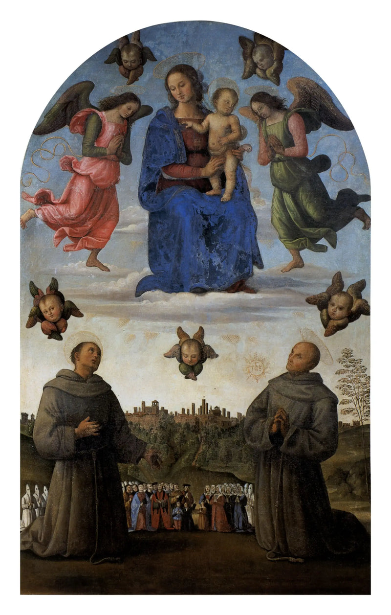 Gonfanon spravedlnosti - Pietro Perugino
