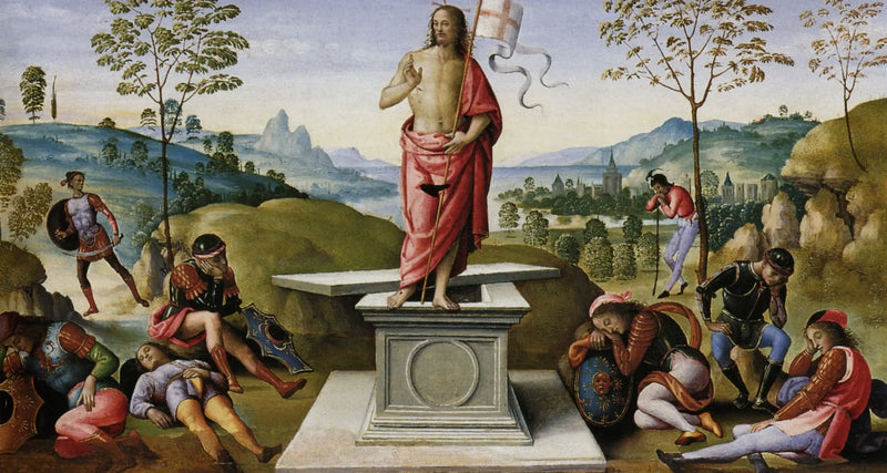 Vzkříšení Krista - Pietro Perugino