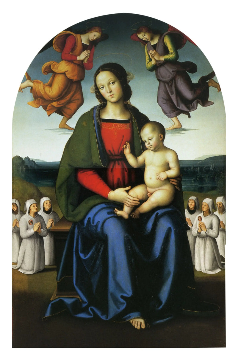 Panna Maria útěchy - Pietro Perugino