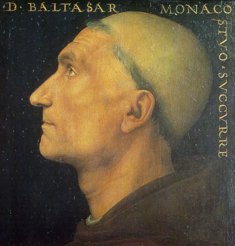 Portrét mnicha Baldassarre - Pietro Perugino