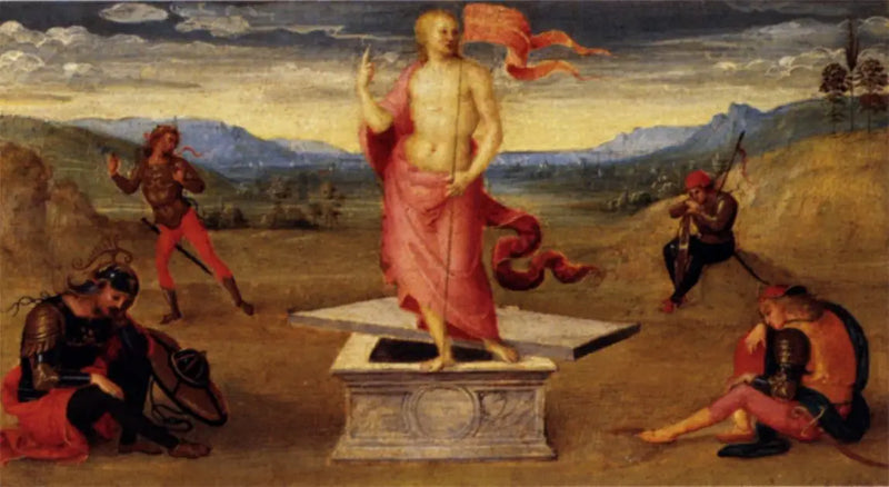 Vzkříšení - Pietro Perugino
