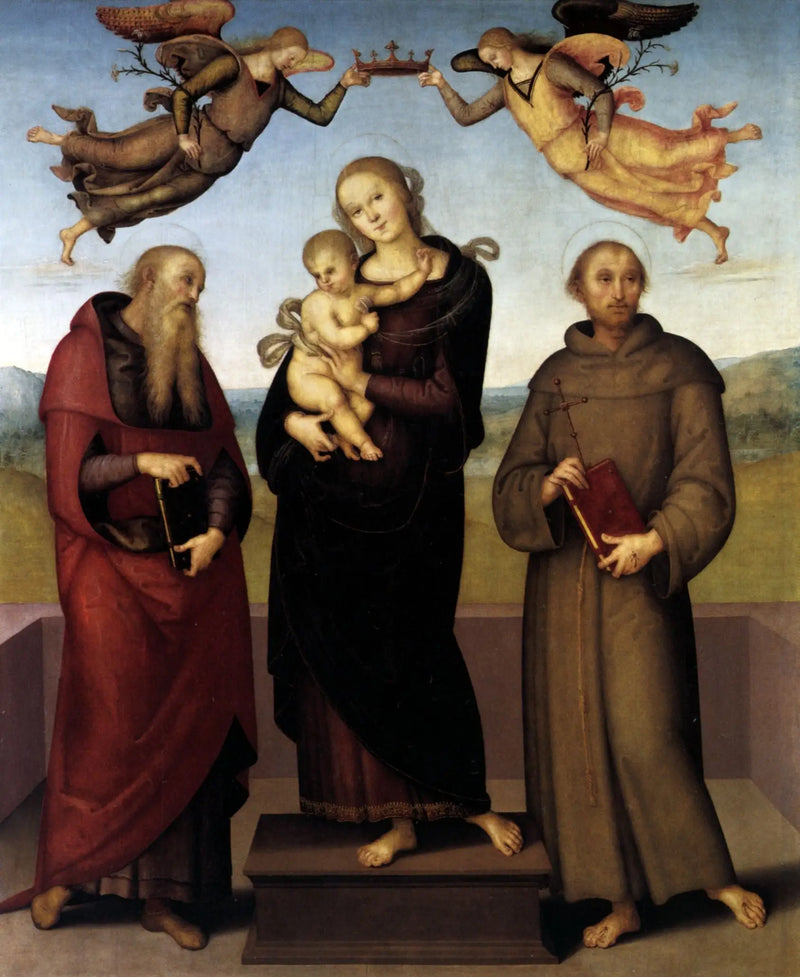 Panna Marie z Lorette - Pietro Perugino