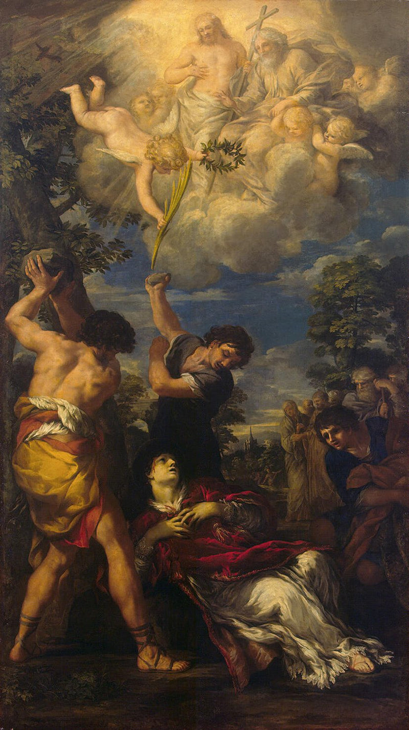 Mučednictví svatého Štěpána - Pietro da Cortona