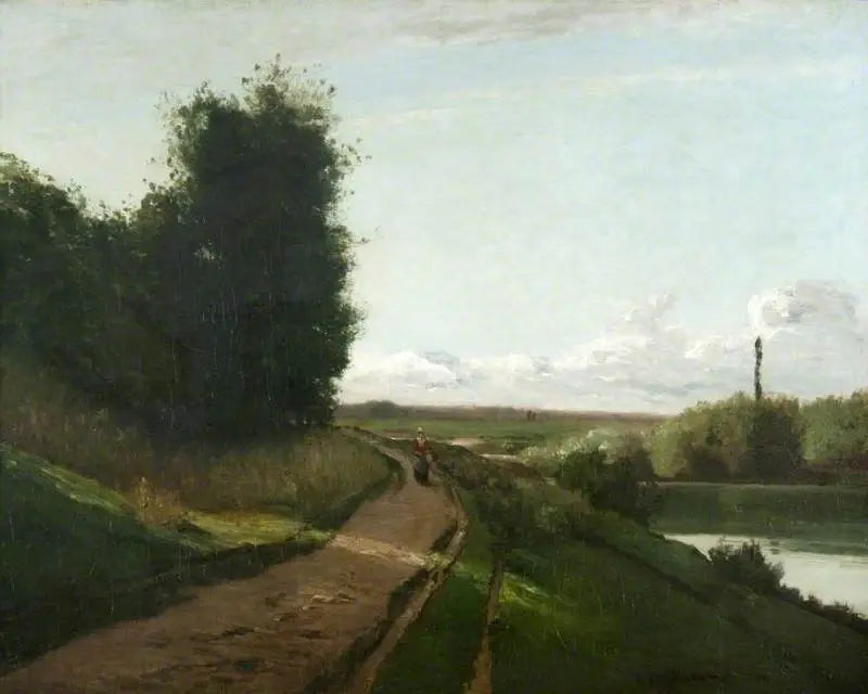 Okraje Marne - Camille Pissarro