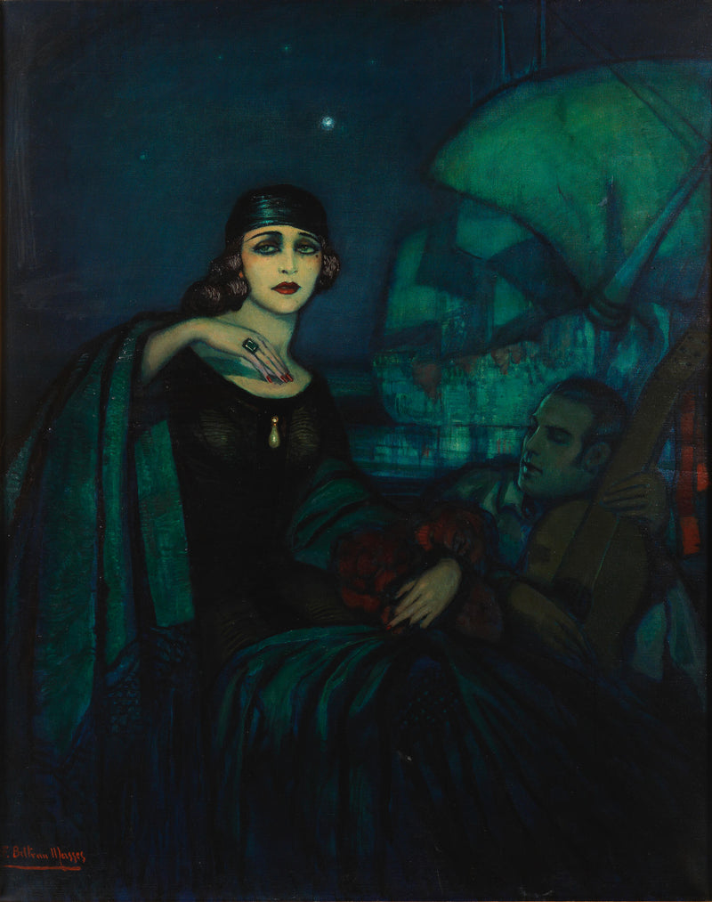 Pola Negri et Rudolph Valentino - Federico Beltrán Masses