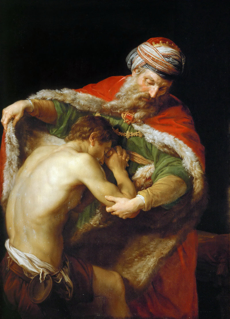Návrat ztraceného syna - Pompeo Batoni