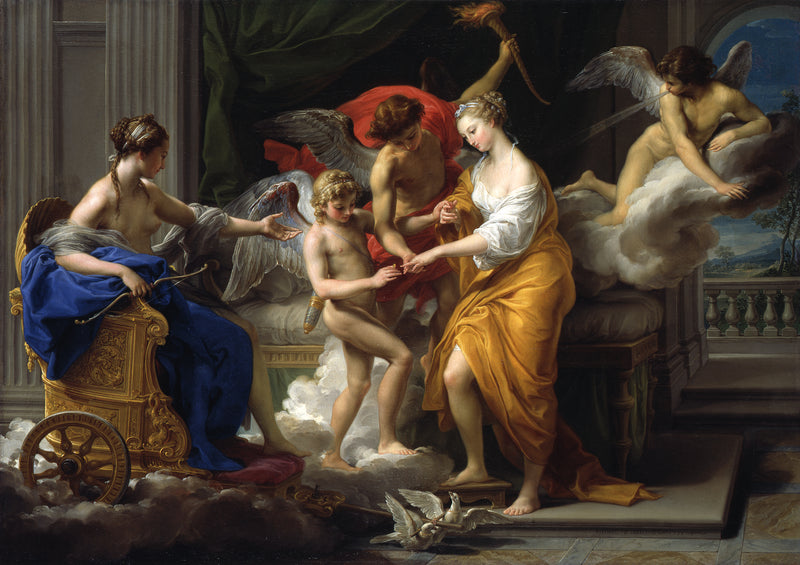 Svatba Psyché a Kupidona - Pompeo Batoni