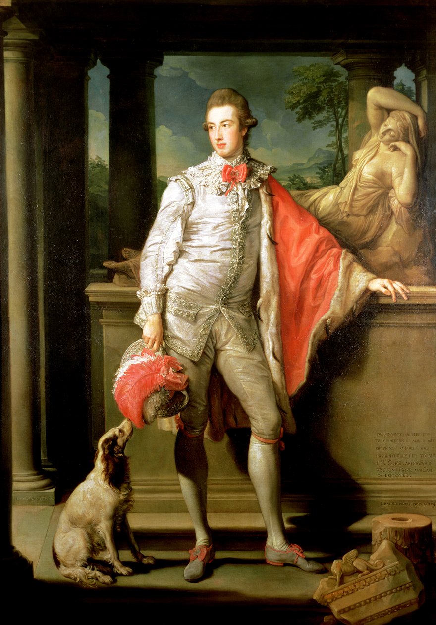 Thomas William Coke - Pompeo Batoni - Alpha Reproduction