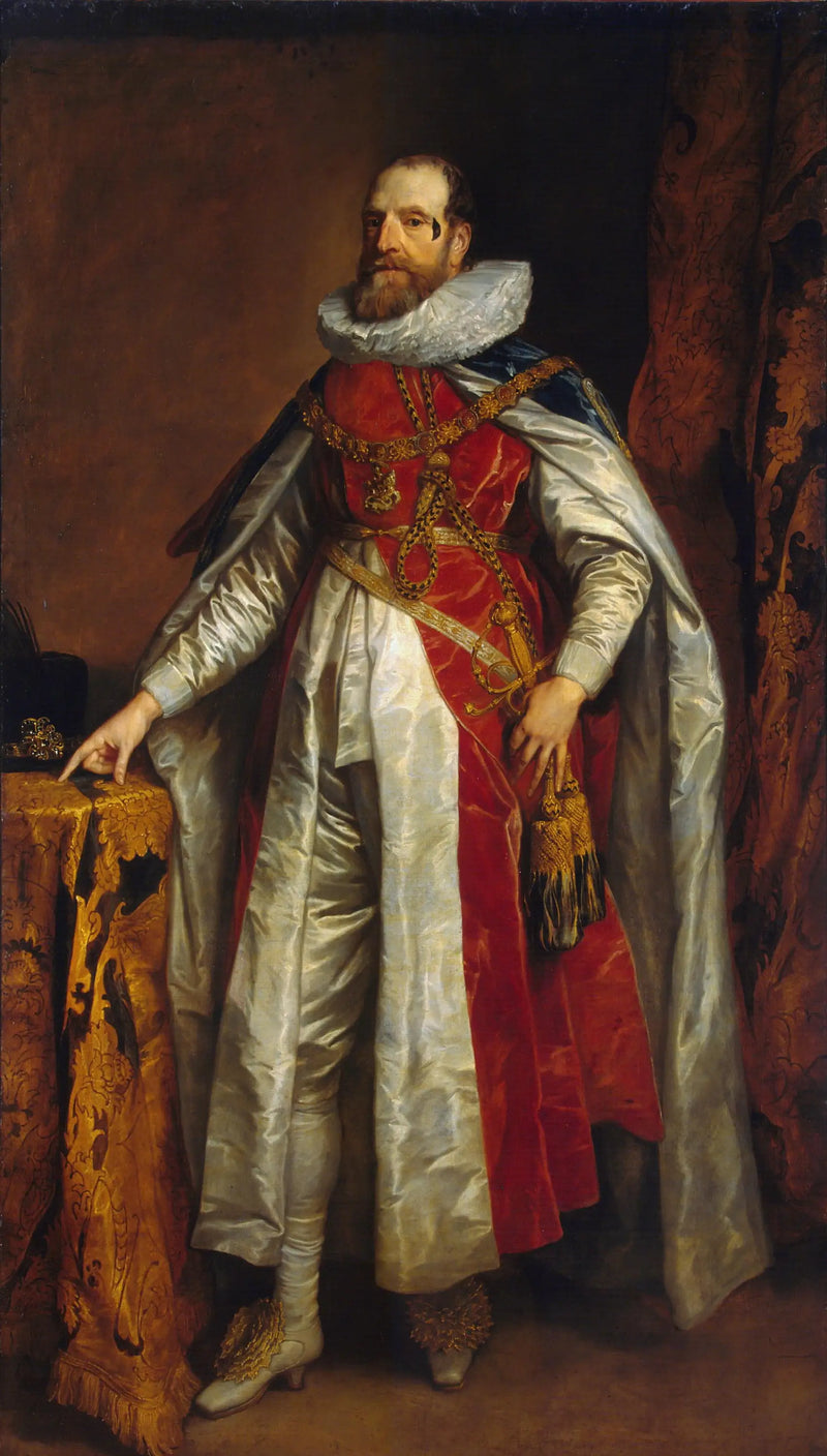 Portrét Henryho Danversa, hraběte z Danby - Antoine van Dyck
