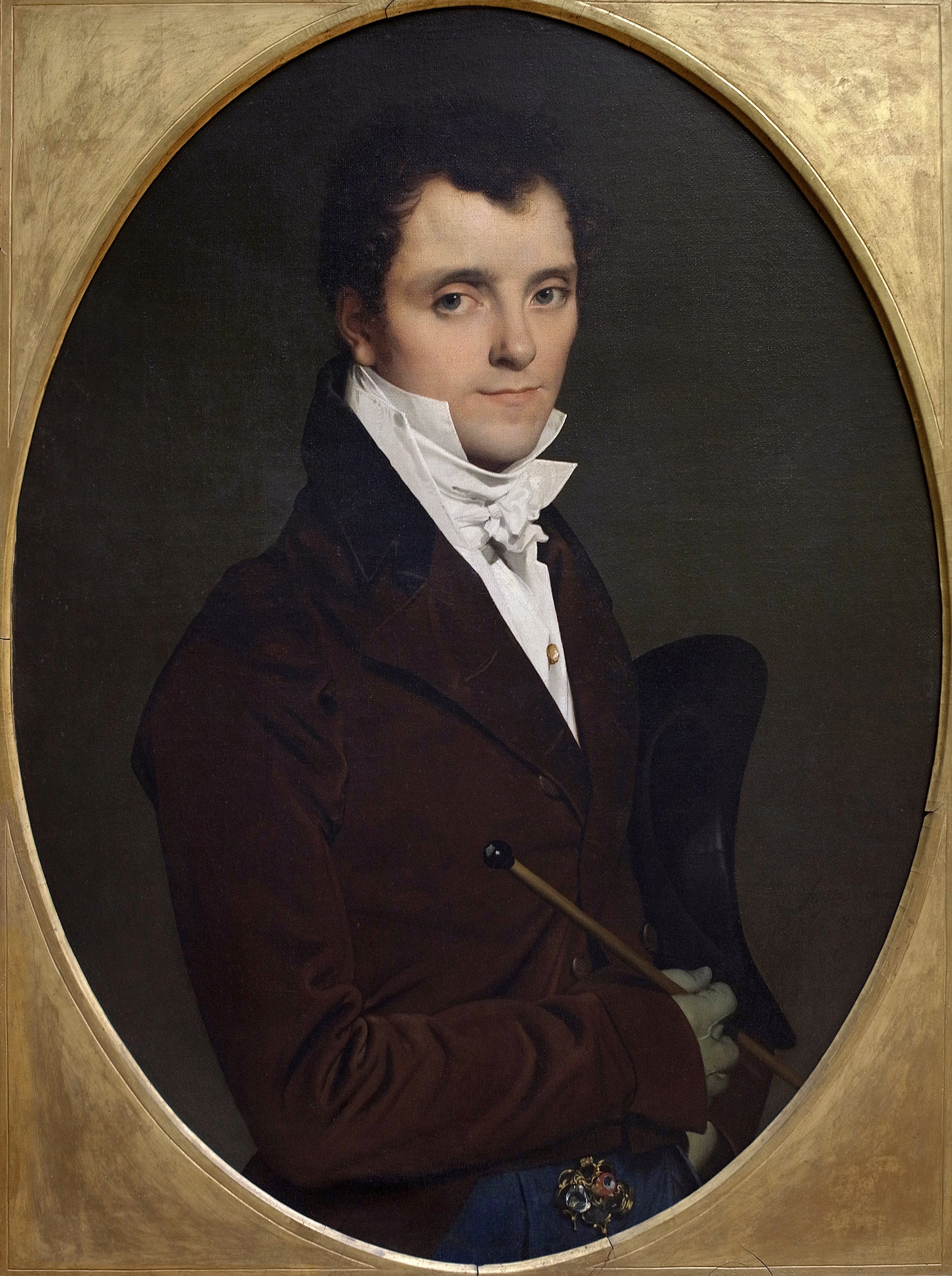Portrét Edme Bochet - Jean-Auguste-Dominique Ingres