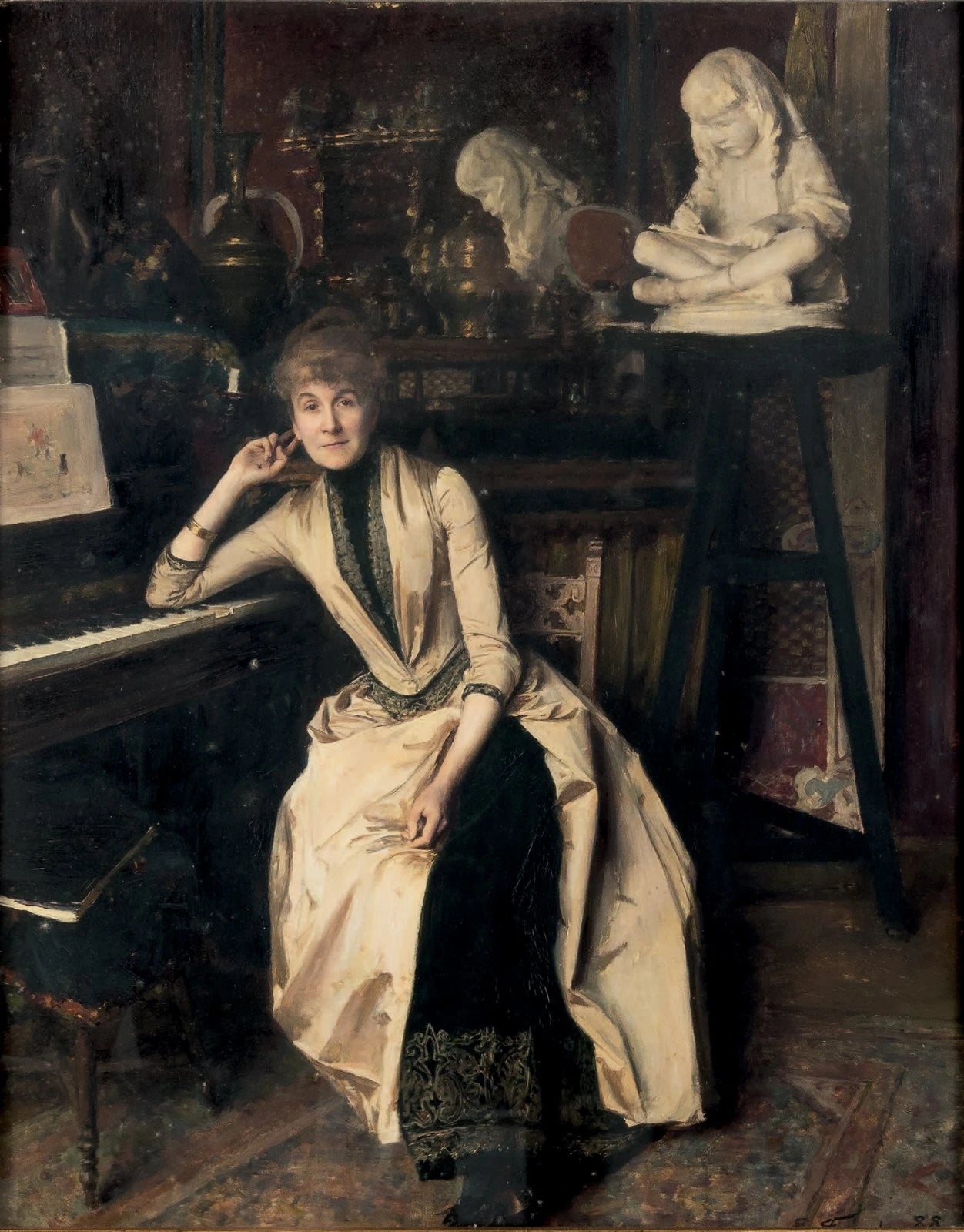 Portrait de Madame Gustave Paul - Émile Friant