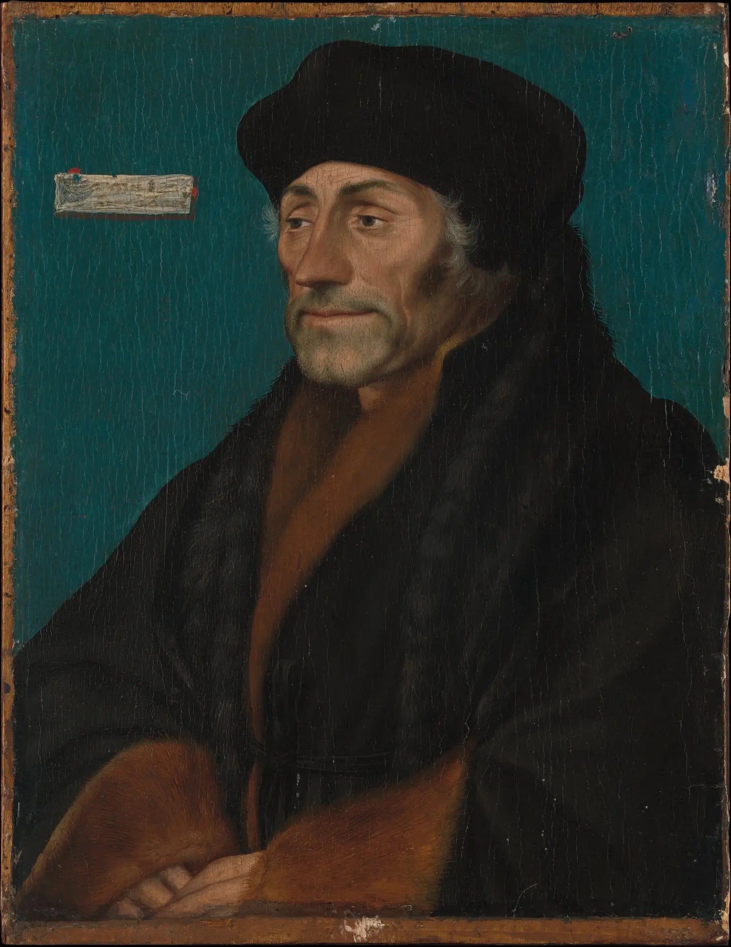 Erasmus of Rotterdam - Hans Holbein le Jeune - Alpha Reproduction