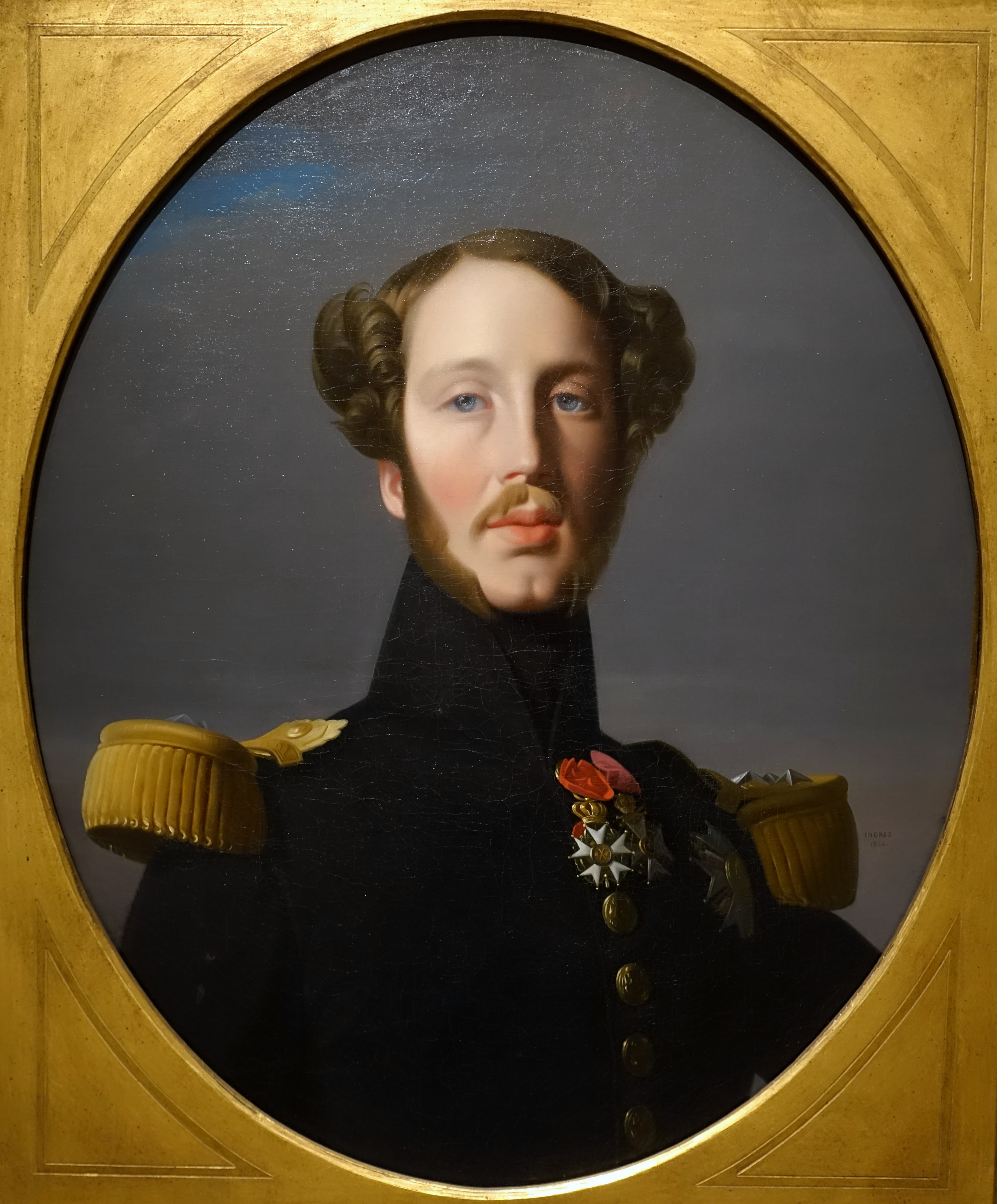 Portrét Ferdinanda-Philippa z Orléans - Jean-Auguste-Dominique Ingres
