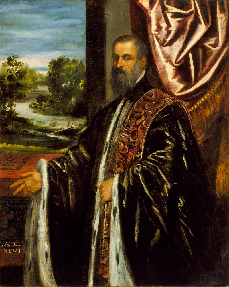 Portrét Marina Grimani - Jacopo Tintoretto
