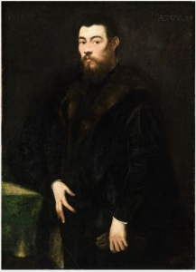 Portrét benátského šlechtice - Jacopo Tintoretto