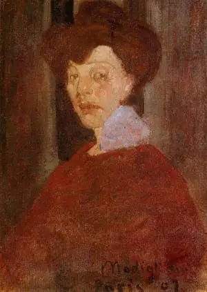 Portrét ženy - Amedeo Modigliani