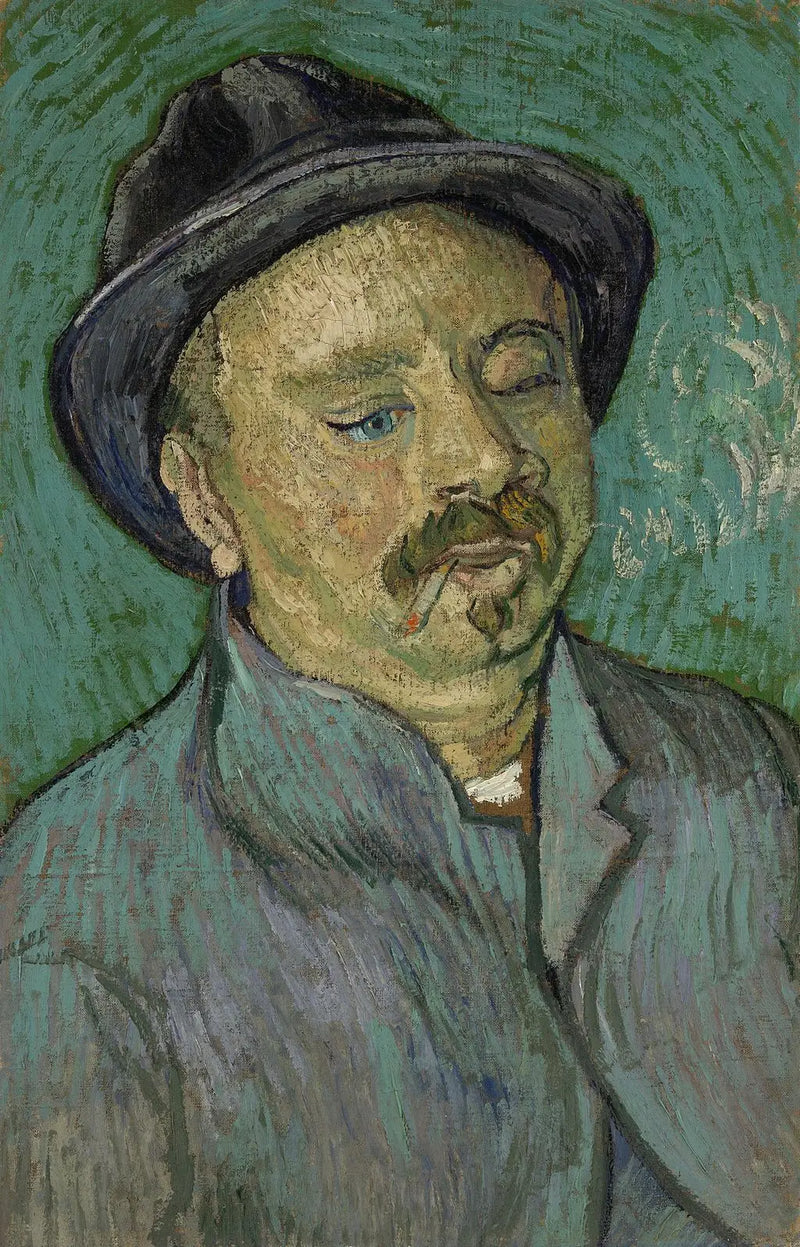 Portrét jednoho muže s jedním okem - Vincent van Gogh