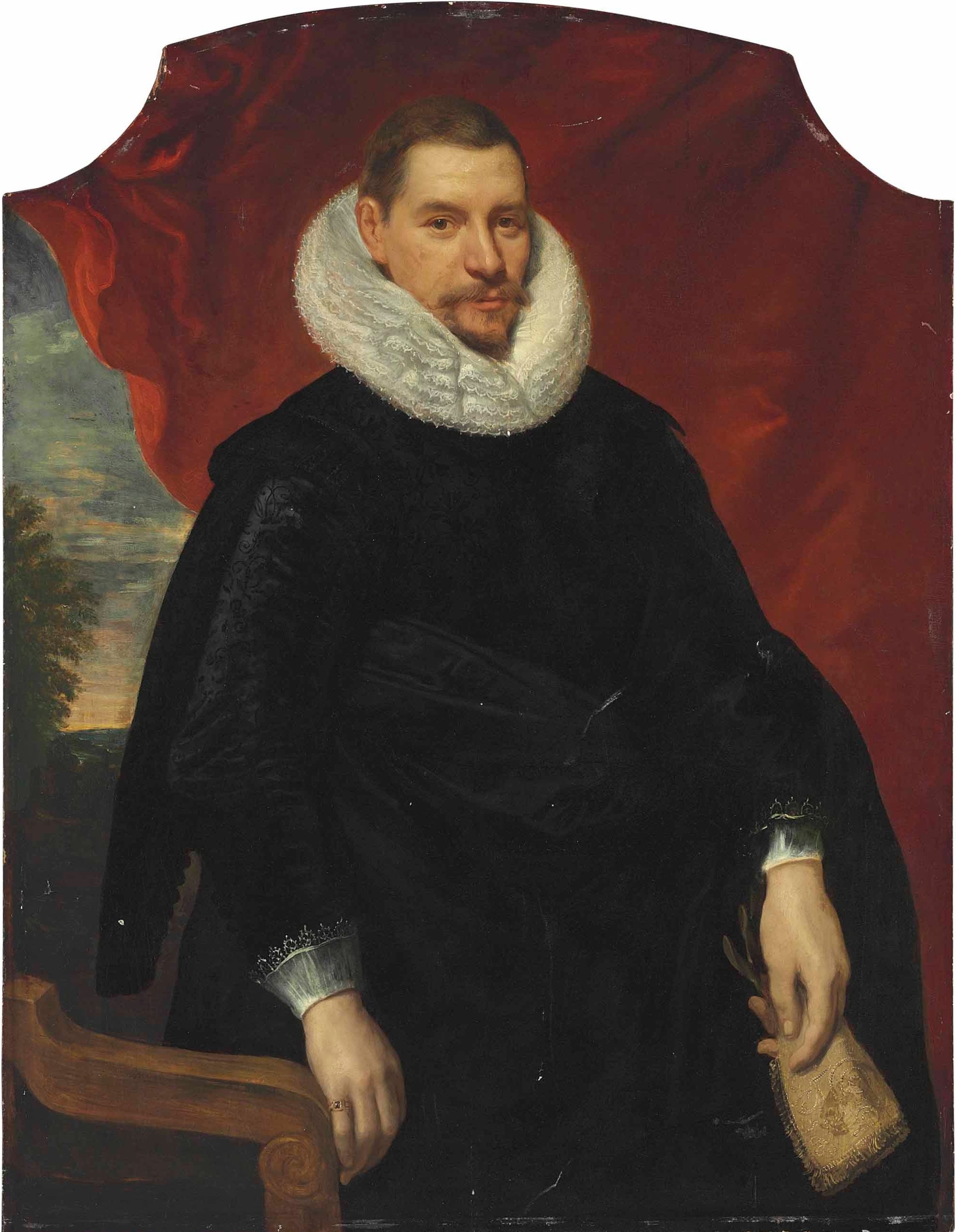 Portrait de Cornelis van Lantschot (1572-1656), ca. 1620 - Peter Paul Rubens