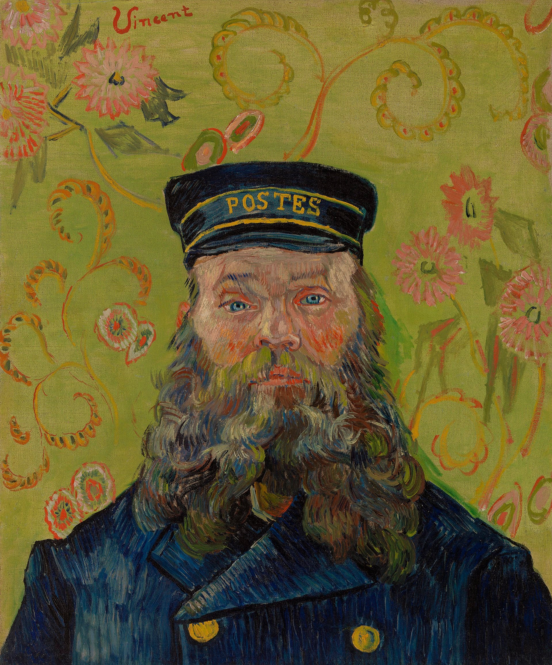 Portrét Josepha Roulina - Vincent van Gogh