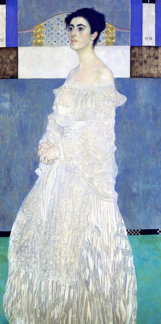 🎨✨ Portrét Margarethe Stonborough-Wittgenstein – Gustav Klimt (1905)