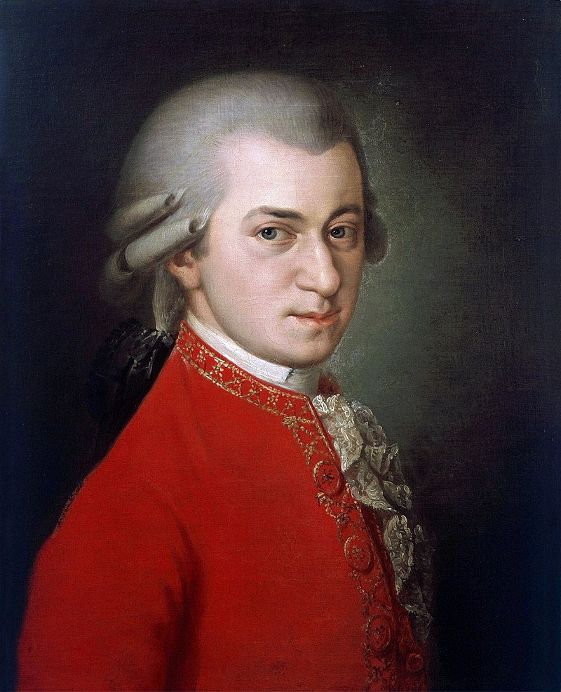 Portrét Wolfganga Amadea Mozarta (1756–1791) – Barbara Krafft