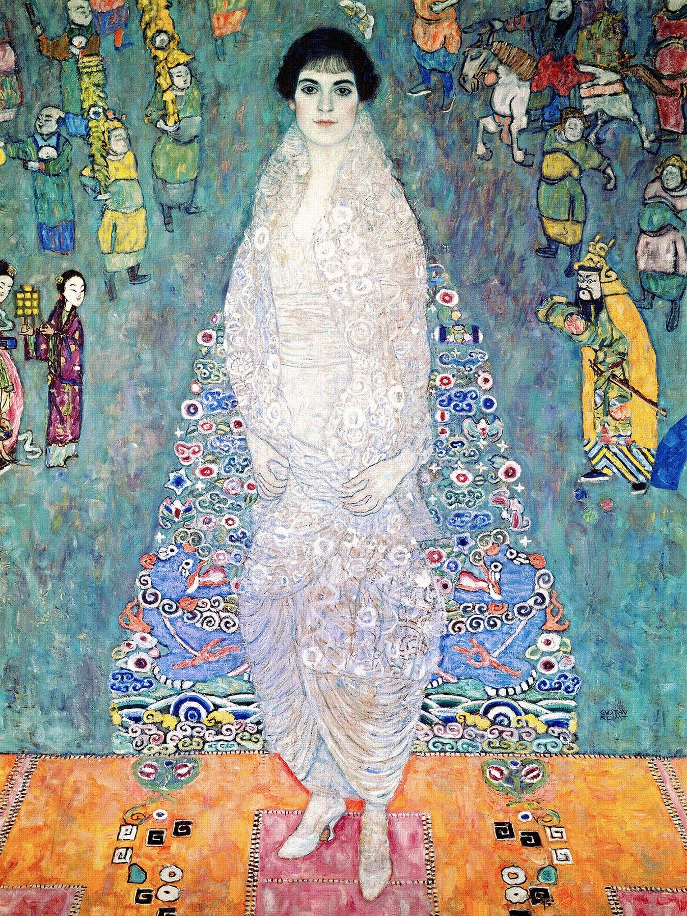 👑🎨 Portrét baronky Elisabeth Bachofen-Echt – Gustav Klimt (1914–1916)