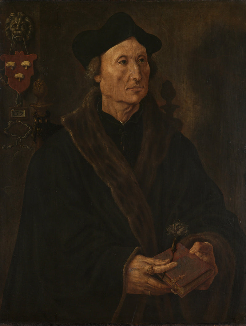 Portrait de Johannes Colmannus (1471-1538) - Maarten van Heemskerck