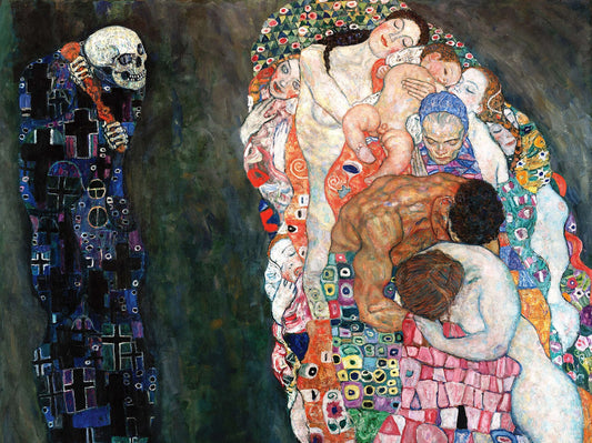 💀 Smrt a život – Gustav Klimt (1910-1915)