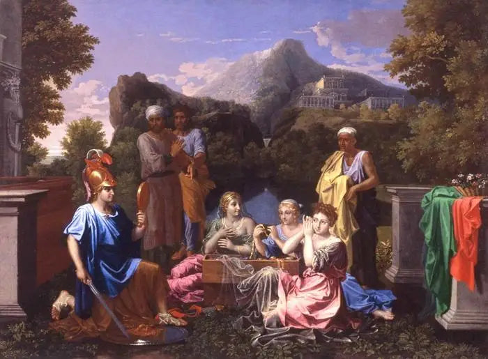 Achille na Skyros - Nicolas Poussin
