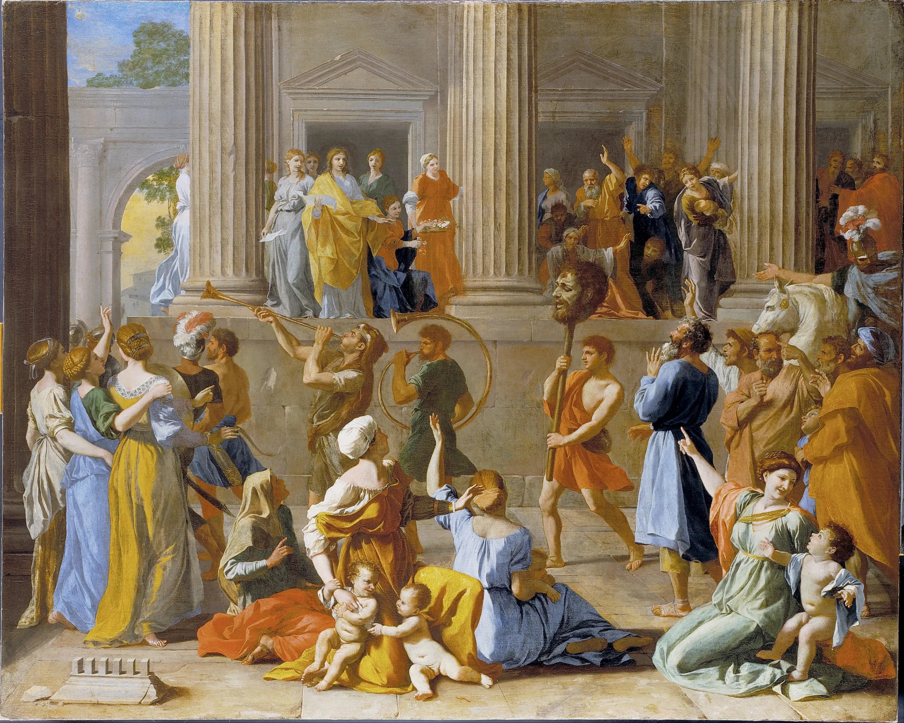 Le Tromphe de David - Nicolas Poussin - Alpha Reproduction