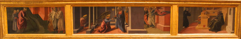 Predella retabulu Barbadori - Fra Filippo Lippi