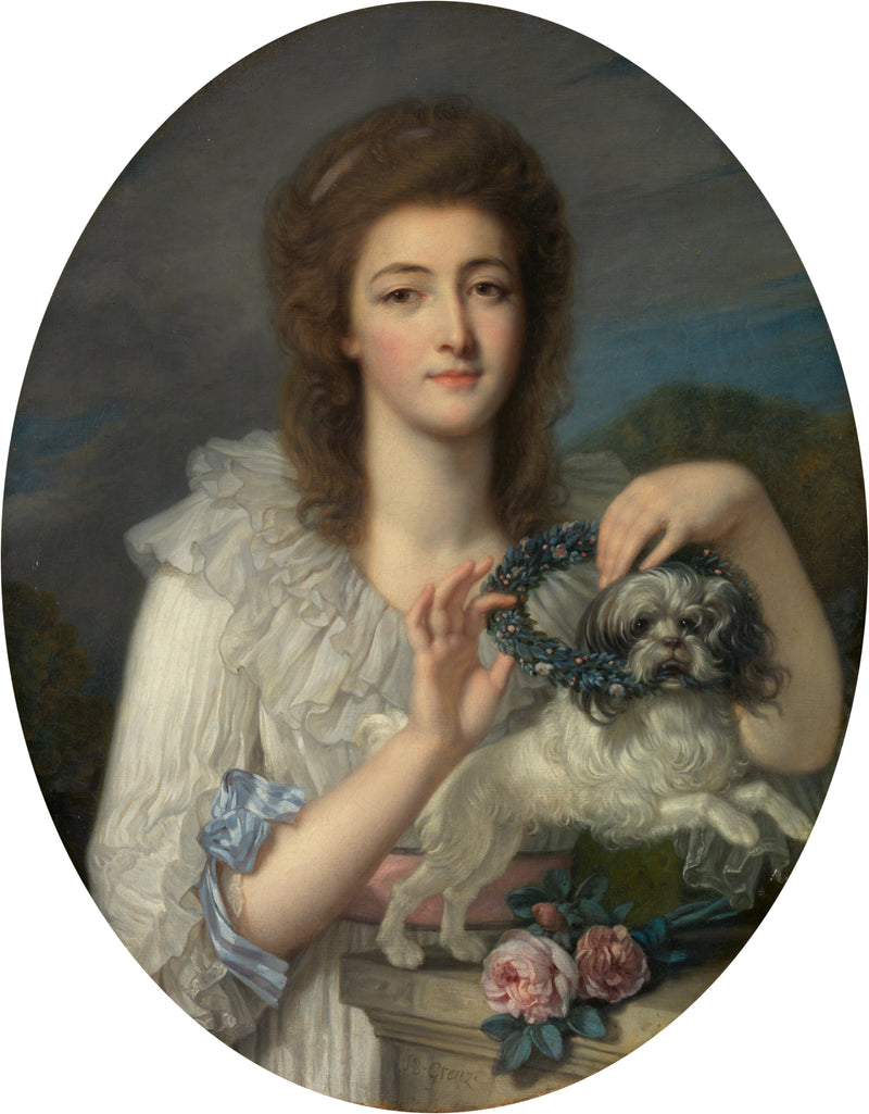 Princezna Varvara Nikolaevna Gagarina (1762-1802) - Jean-Baptiste Greuze
