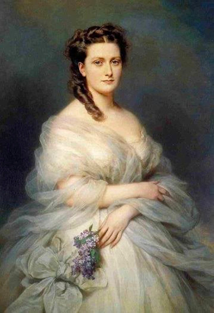 Portrait de la duchesse Anne Murat de Mouchy - Franz Xaver Winterhalter