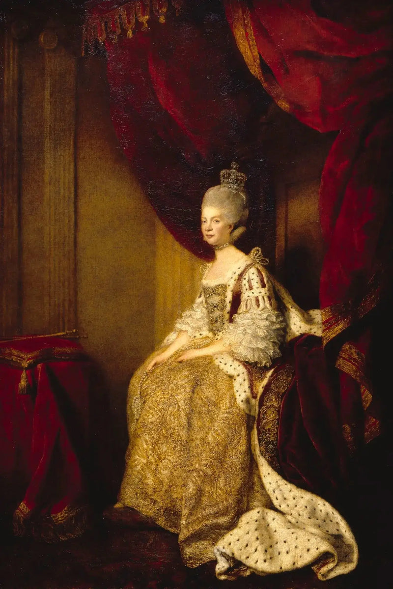 Královna Charlotte (1744–1818) - Joshua Reynolds