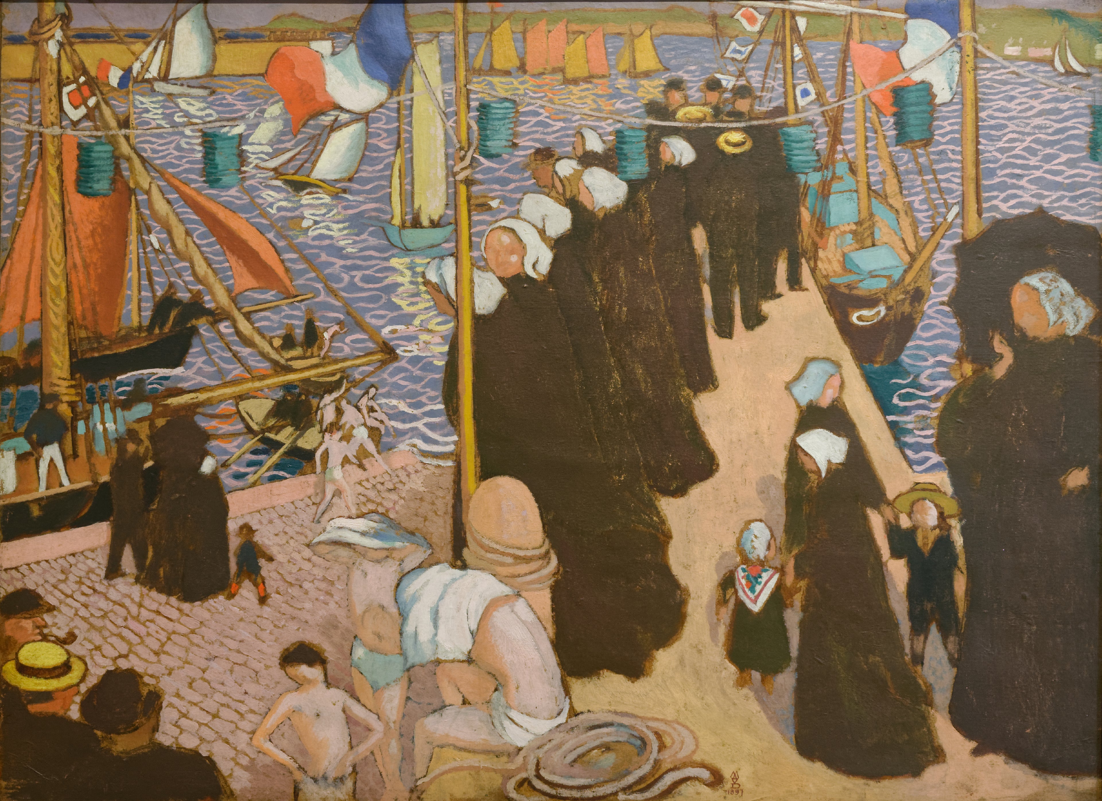Régates à Perros-Guirec - Maurice Denis