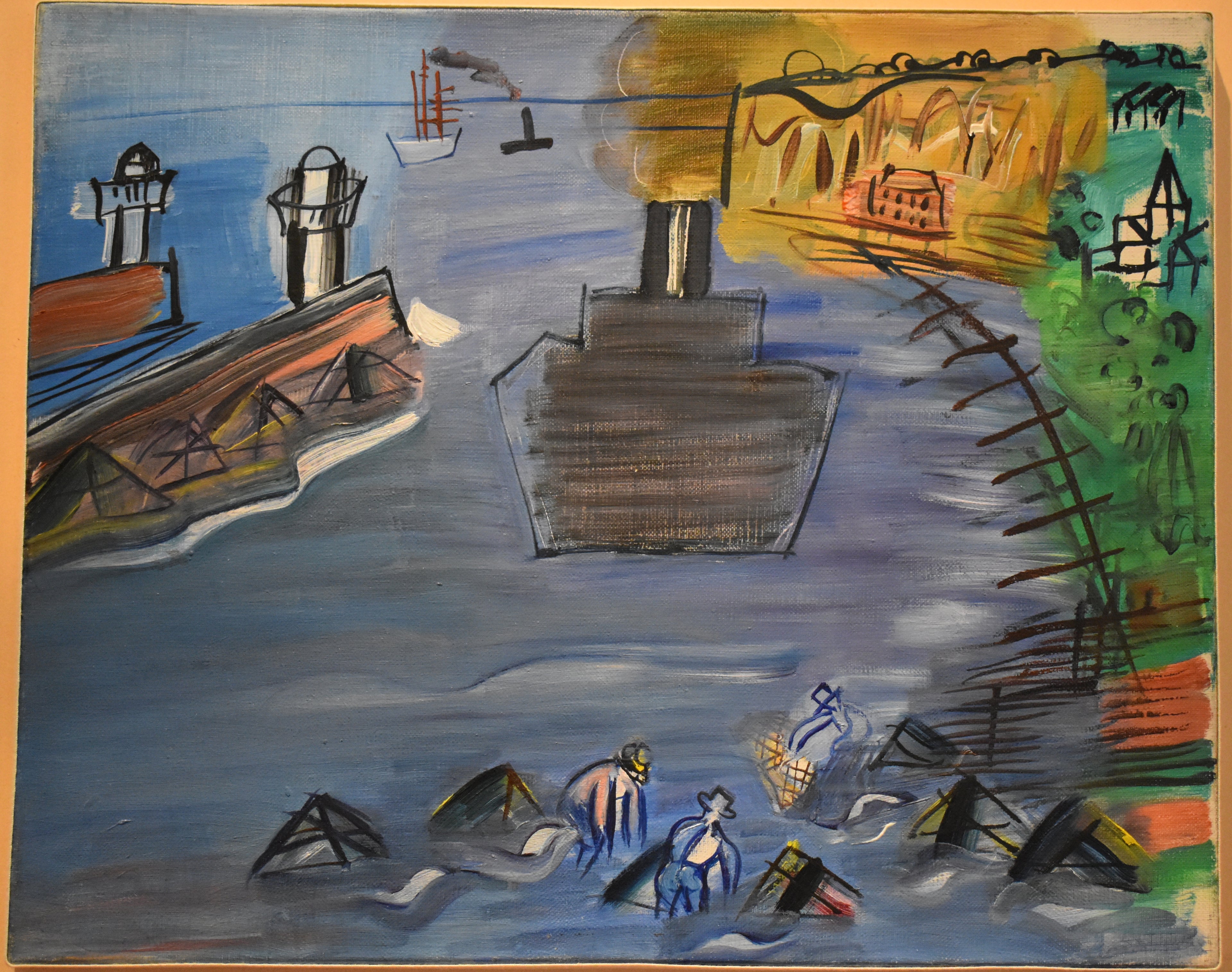 Le cargo noir - Raoul Dufy