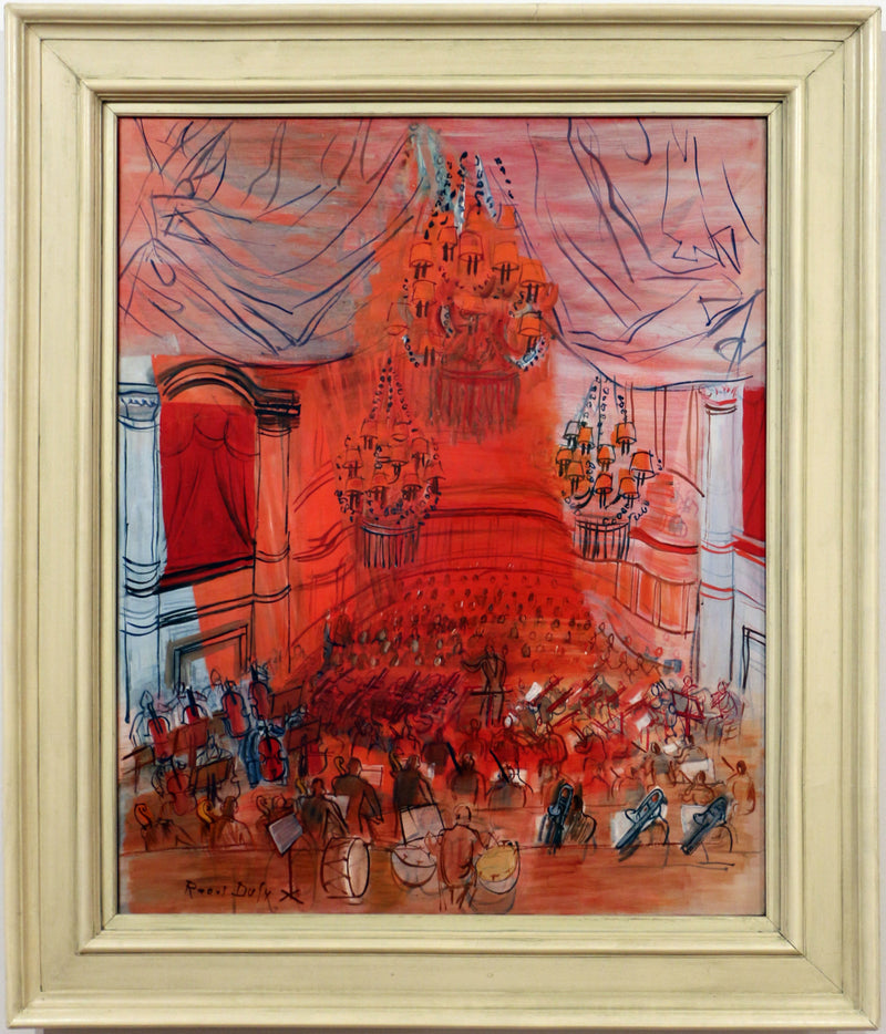 Le concert rouge - Raoul Dufy
