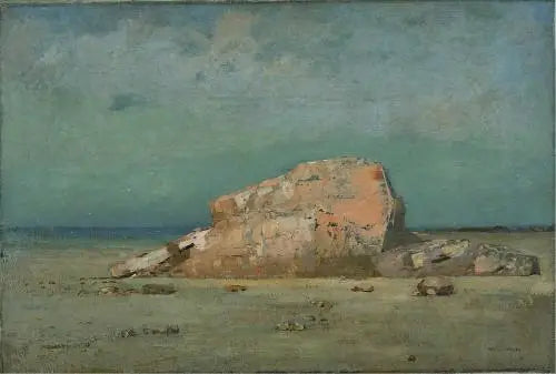 Růžový skalní vrch - Odilon Redon