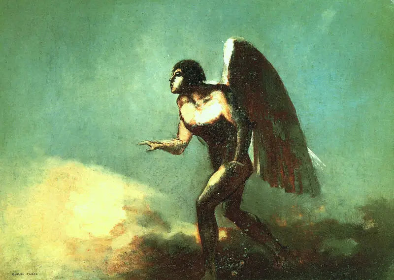 L’Homme ailé - Odilon Redon - Alpha Reproduction