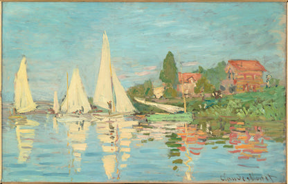 🎨 Regaty v Argenteuil – Claude Monet, kolem roku 1874