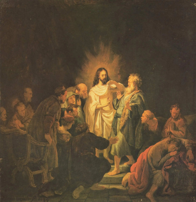 Nevěra svatého Tomáše - Rembrandt