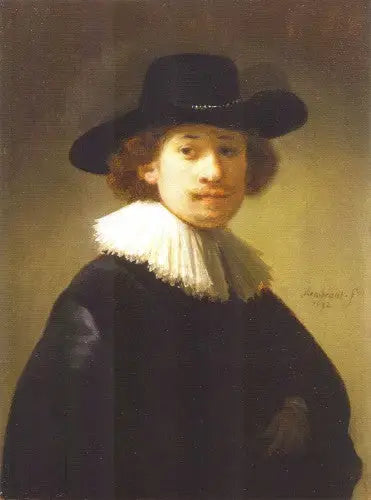 Autoportrét - Rembrandt