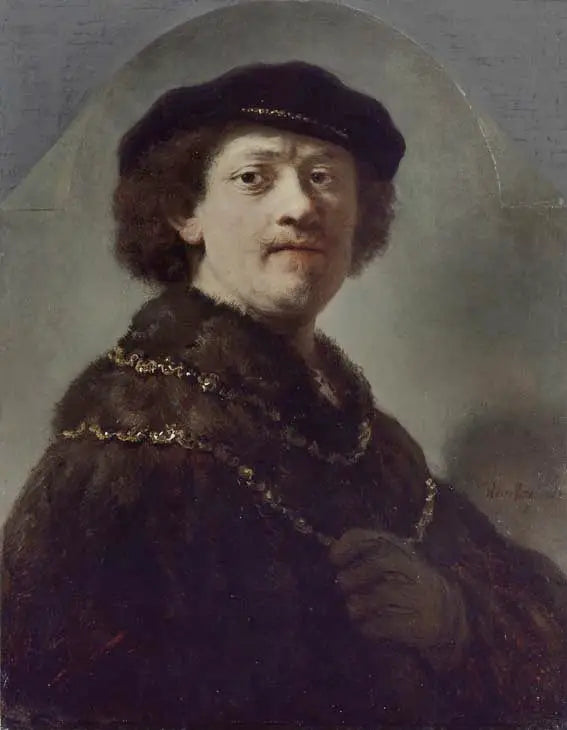 Autoportrét - Rembrandt