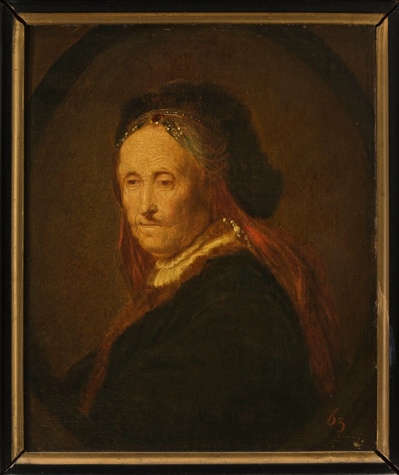 Portrét matky Rembrandta (?) - Rembrandt