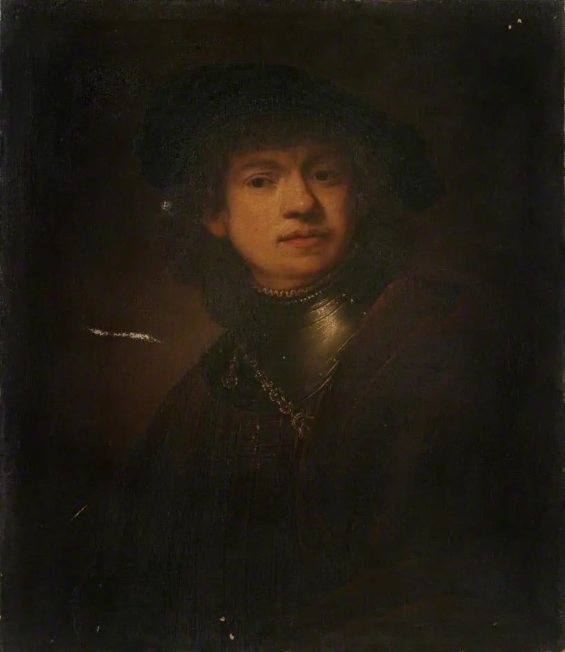 Reproduction du tableau « Autoportrait - Rembrandt » par Alpha Reproduction en peinture à l’huile