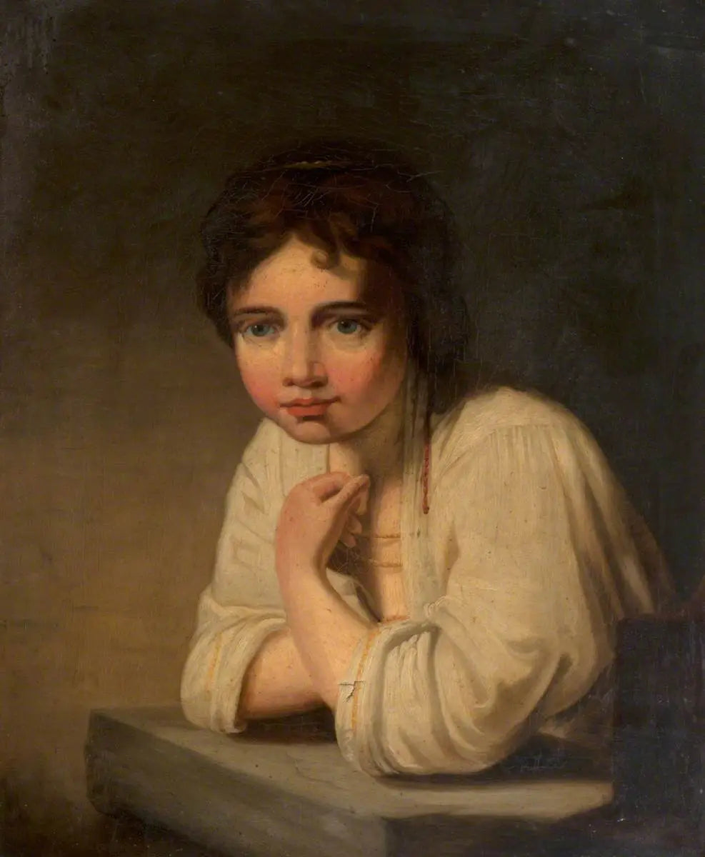 Reproduction du tableau « Portrait d'une jeune fille - Rembrandt » par Alpha Reproduction en peinture à l’huile