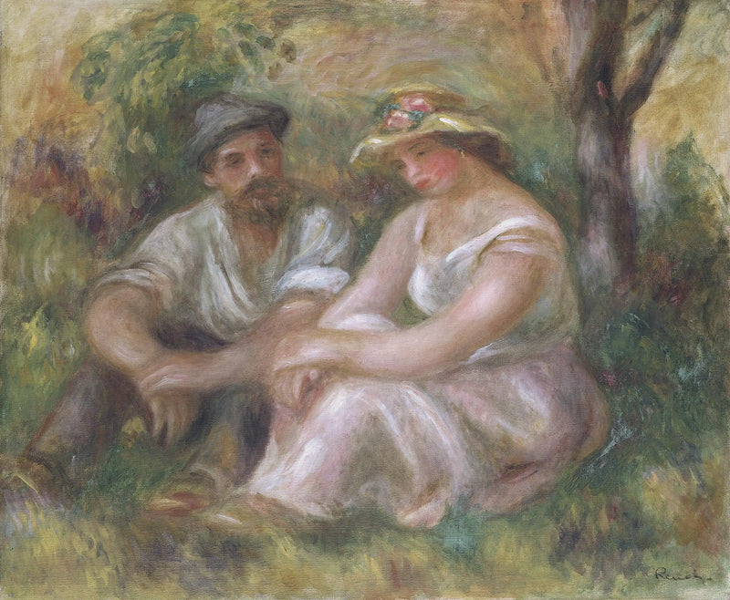 Konverzace - Pierre-Auguste Renoir