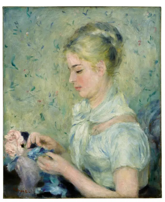 Švadlena - Pierre-Auguste Renoir
