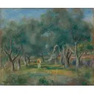 Alej olivovníků - Pierre-Auguste Renoir